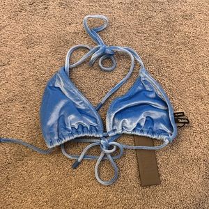 Triangl Blue Velvet Vinca Top